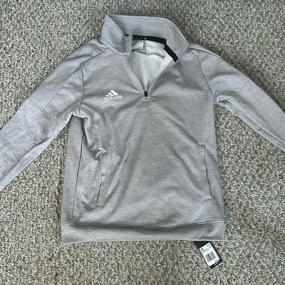 NWT adidas quarter zip